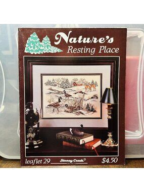 Natures Resting Place Cross Stitch Pattern Leaflet 29 By Stoney Creek Collection